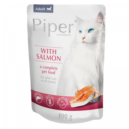 Piper - Gato Adulto - Patê (Frango ou Salmão)