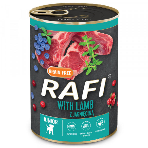 RAFI Junior - Cão Cachorro em Crescimento - Patê