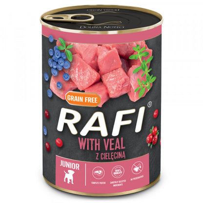 RAFI Junior - Cão Cachorro em Crescimento - Patê