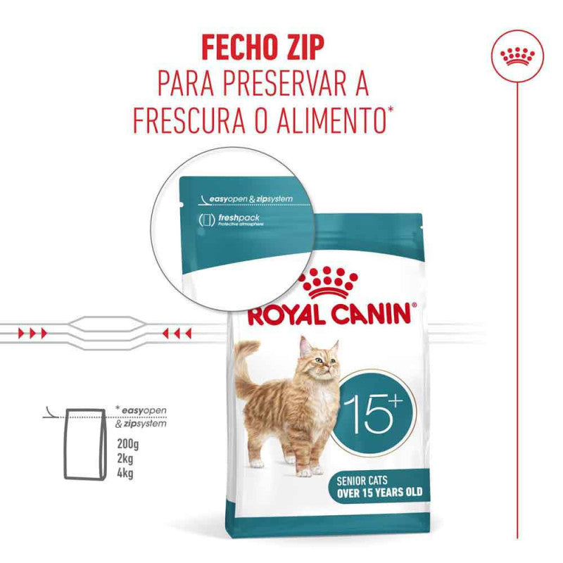 Royal Canin Ageing 15+ - Ração seca para gato com mais de 15 anos