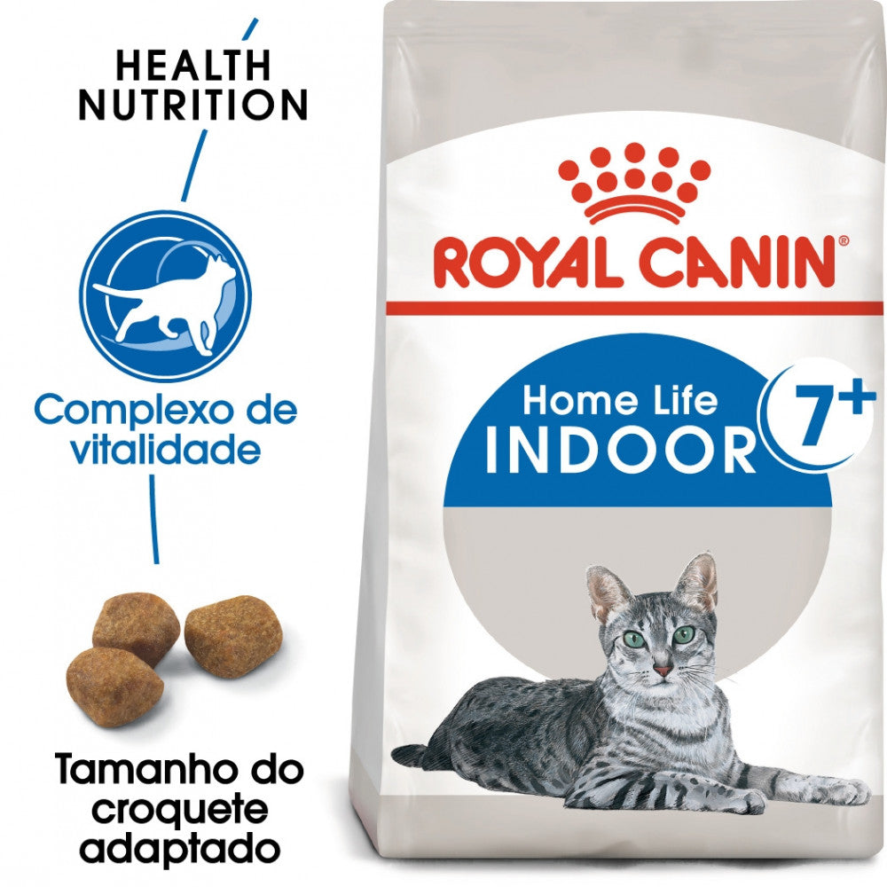 Royal Canin Indoor 7+ Adult - Ração seca para gato de interior com mais de 7 anos