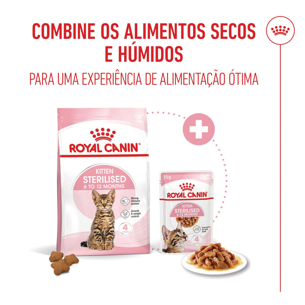 Royal Canin Kitten Sterilised - Ração seca para gatinho esterilizado
