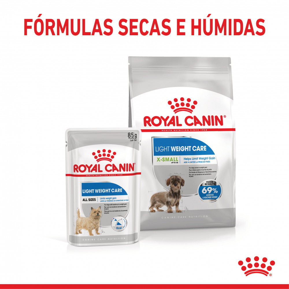 Royal Canin Light Weight Care X-Small Adult - Ração seca para cão de porte muito pequeno para controlo de peso