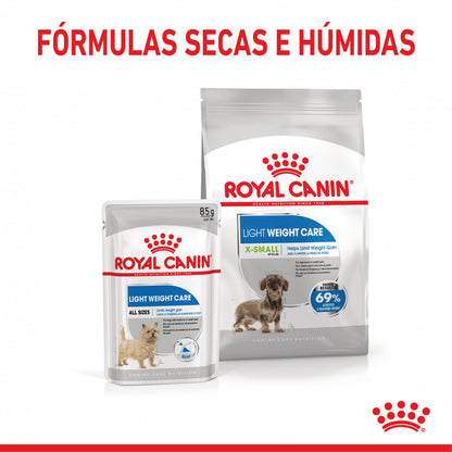 Royal Canin Light Weight Care X-Small Adult - Ração seca para cão de porte muito pequeno para controlo de peso