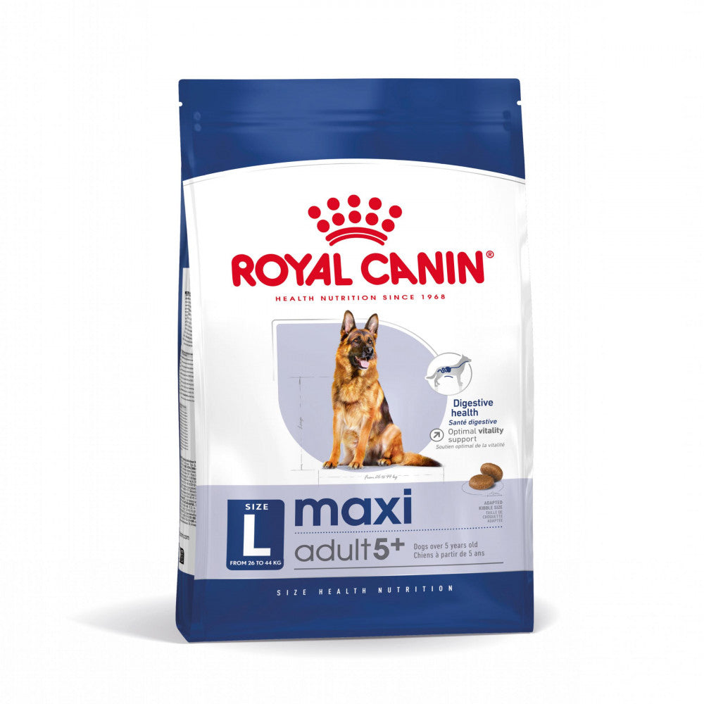 Royal Canin Maxi Adult 5+ - Ração seca para cão de porte grande com mais de 5 anos