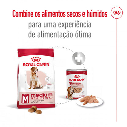Royal Canin Medium Adult 7+ - Raçao seca para cão maduro de raça média