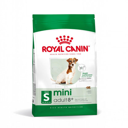 Royal Canin Mini Adult 8+ - Ração seca para cão de porte pequeno com mais de 8 anos