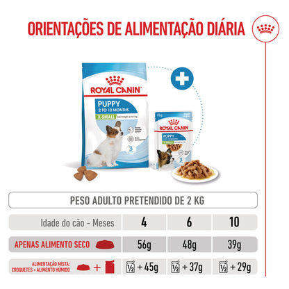 Royal Canin Puppy X-Small - Ração seca para cachorro de porte muito pequeno