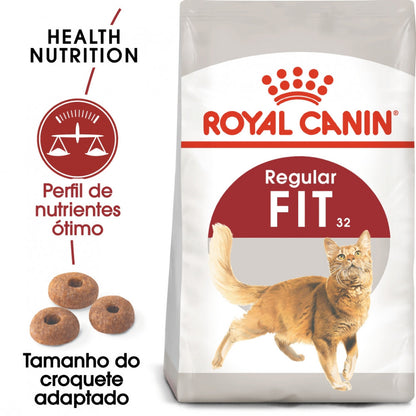 Royal Canin Regular Fit 32 Adult - Ração seca para gato