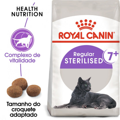 Royal Canin Sterilised 7+ - Ração seca para gato esterilizado com mais de 7 anos