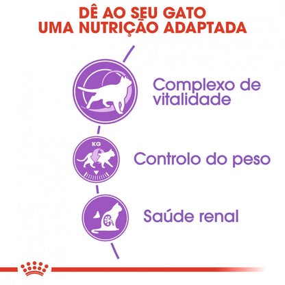 Royal Canin Sterilised 7+ - Ração seca para gato esterilizado com mais de 7 anos