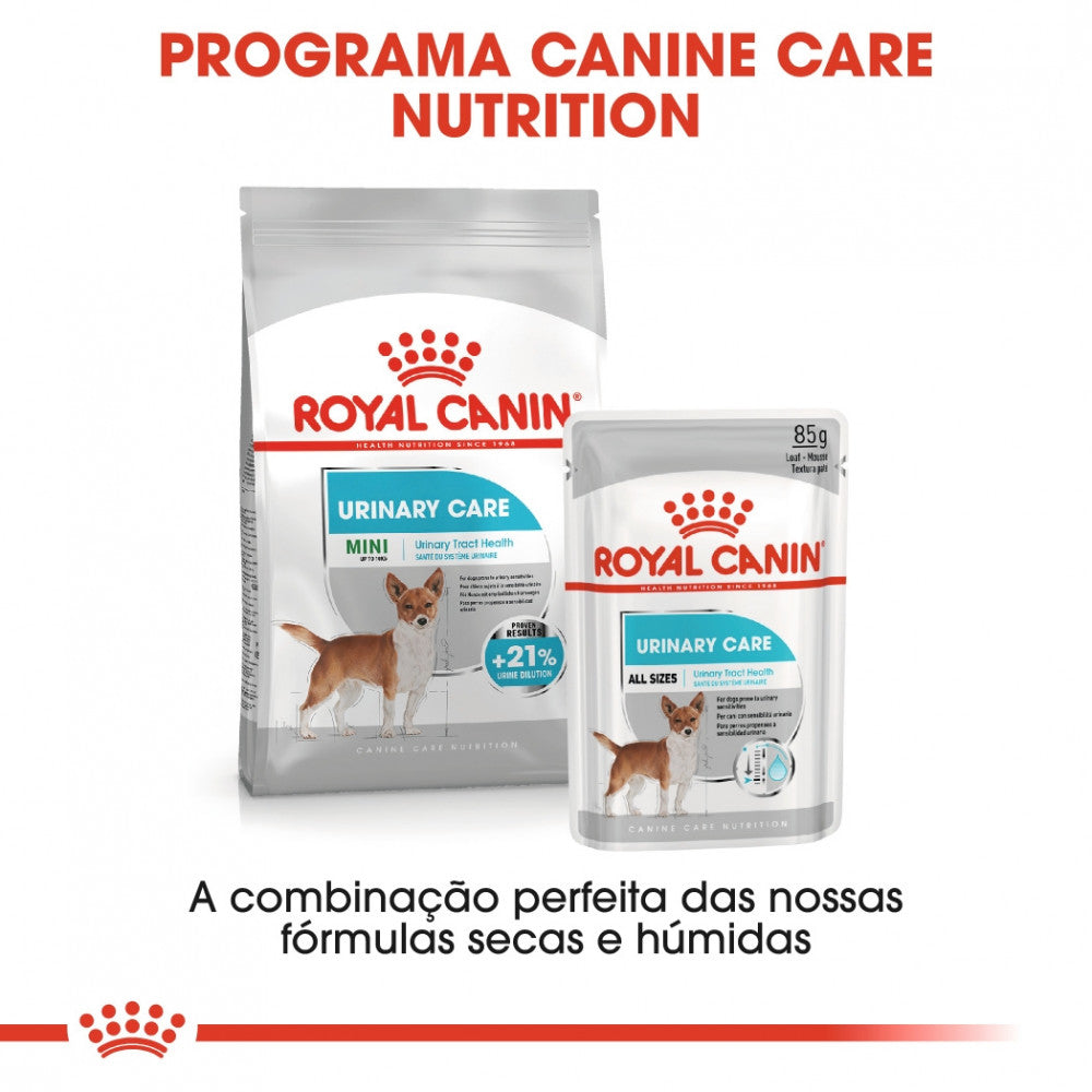 Royal Canin Urinary Care Mini Adult - Ração seca para cão de porte pequeno com sensibilidade urinária