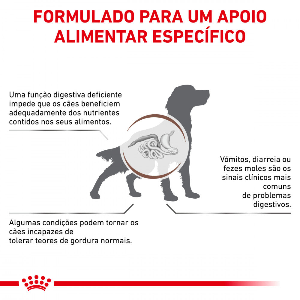Royal Canin VET Gastrointestinal Low Fat - Ração seca para cão adulto com problemas digestivos