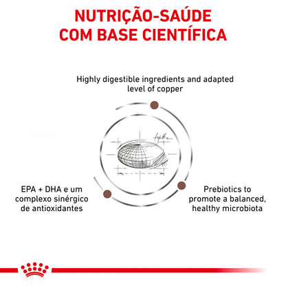 Royal Canin VET Hepatic – Ração seca para gato adulto com insuficiência hepática