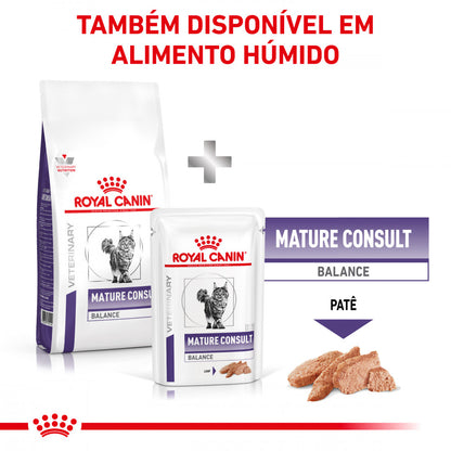 Royal Canin VET Mature Consult Balance – Ração seca para gato sénior com excesso de peso