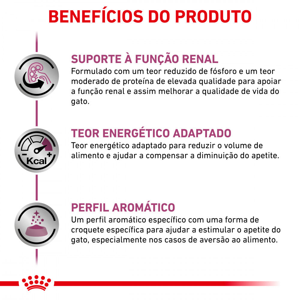 Royal Canin VET Renal – Ração seca para gato adulto com doença renal