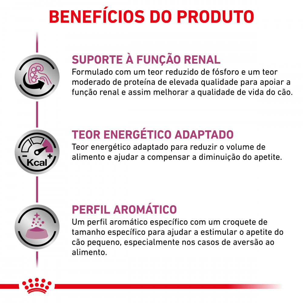 Royal Canin VET Renal Small Dogs - Ração seca para cão adulto pequeno com doença renal