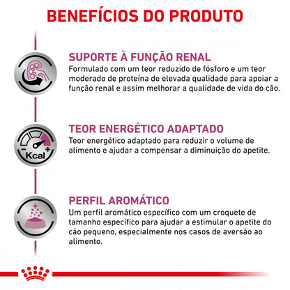 Royal Canin VET Renal Small Dogs - Ração seca para cão adulto pequeno com doença renal