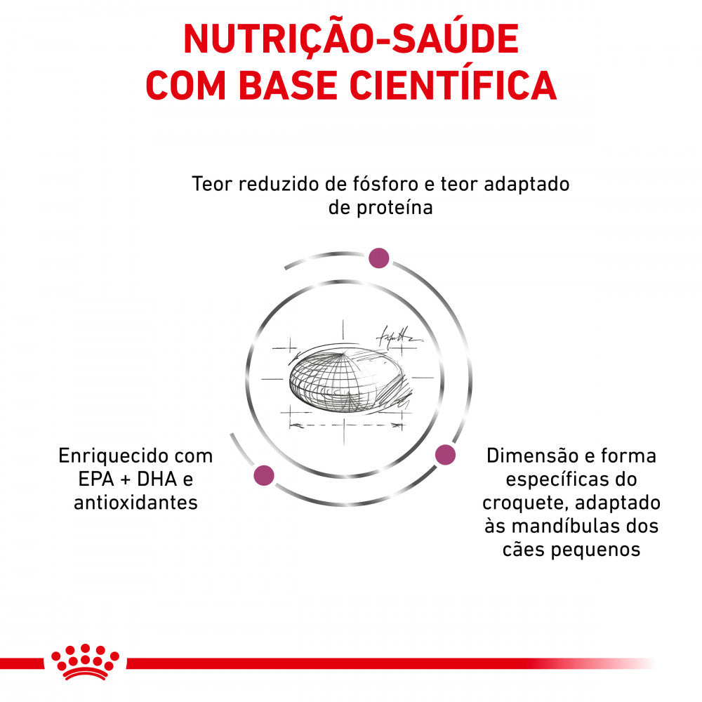 Royal Canin VET Renal Small Dogs - Ração seca para cão adulto pequeno com doença renal